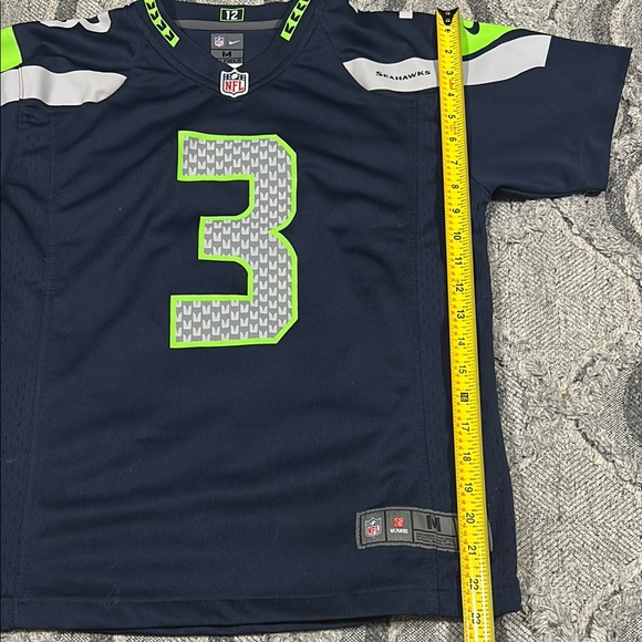 Nike Blue and Green Seahawks Jersey - Picture 4 of 6